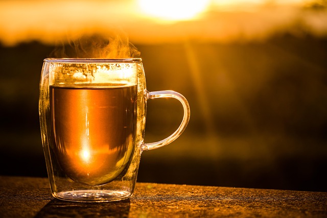 Nyugodt környezet, egy csésze tea
